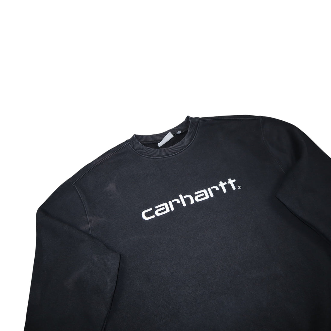 Vintage 2000s Carhartt Spellout Crewneck | Black | Size L