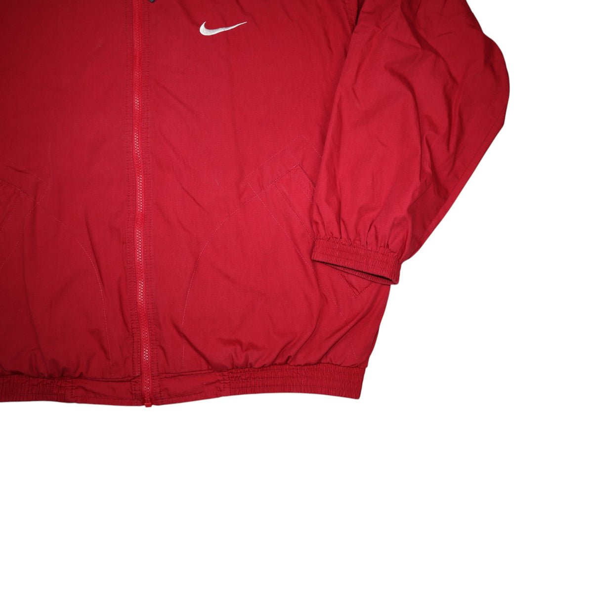 Vintage 90s Nike Track Jacket | Burgundy | Size M