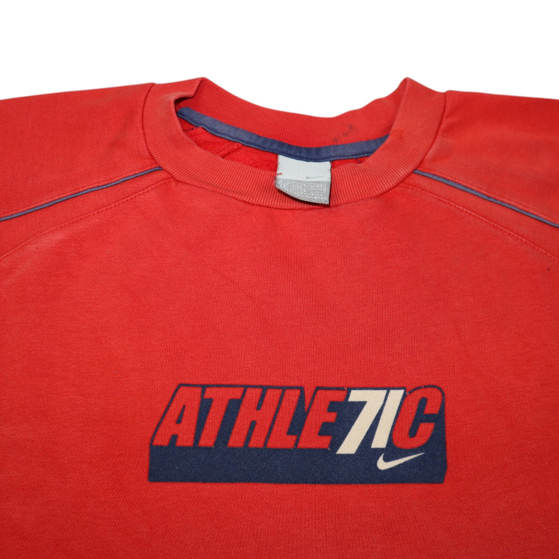 Vintage 2000s Nike Athletic Crewneck | Red | Size Men's M