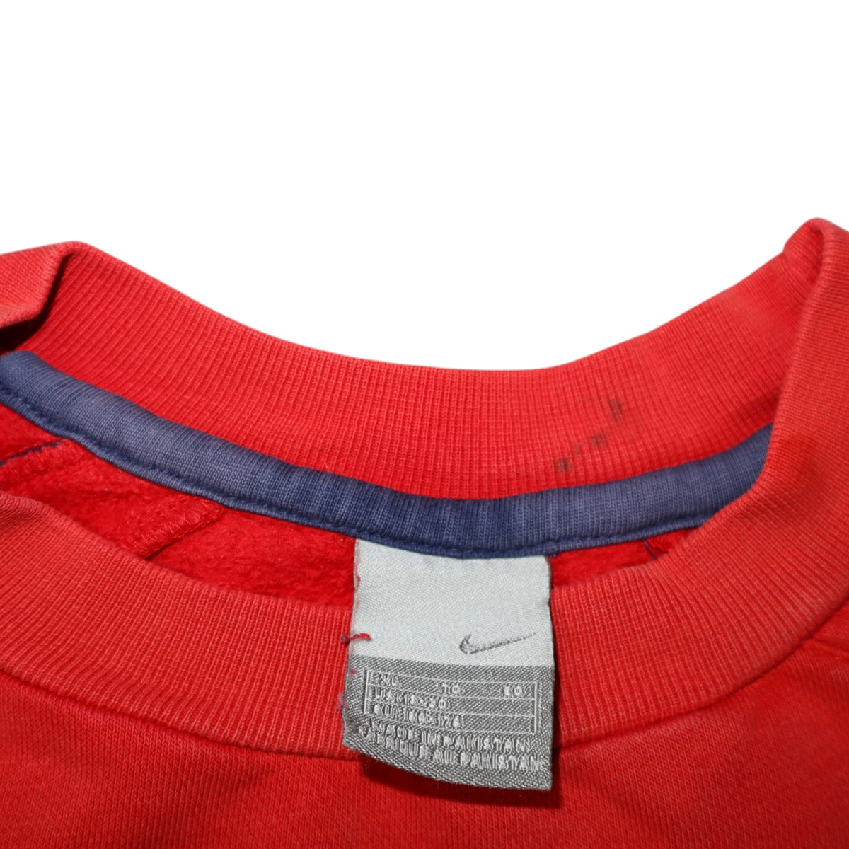 Vintage 2000s Nike Athletic Crewneck | Red | Size Men's M