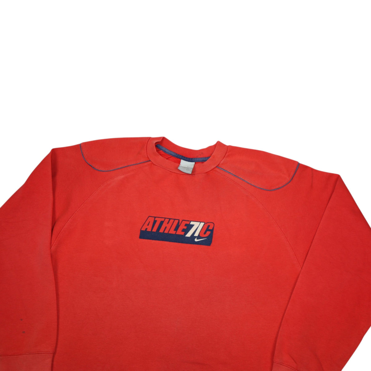 Vintage 2000s Nike Athletic Crewneck | Red | Size Men's M