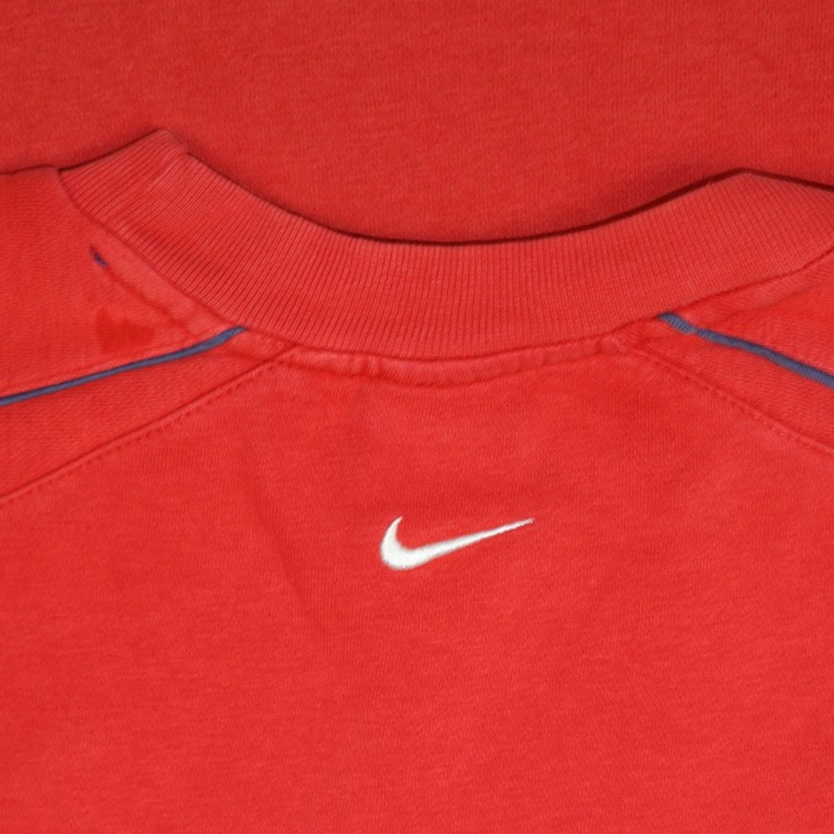 Vintage 2000s Nike Athletic Crewneck | Red | Size Men's M