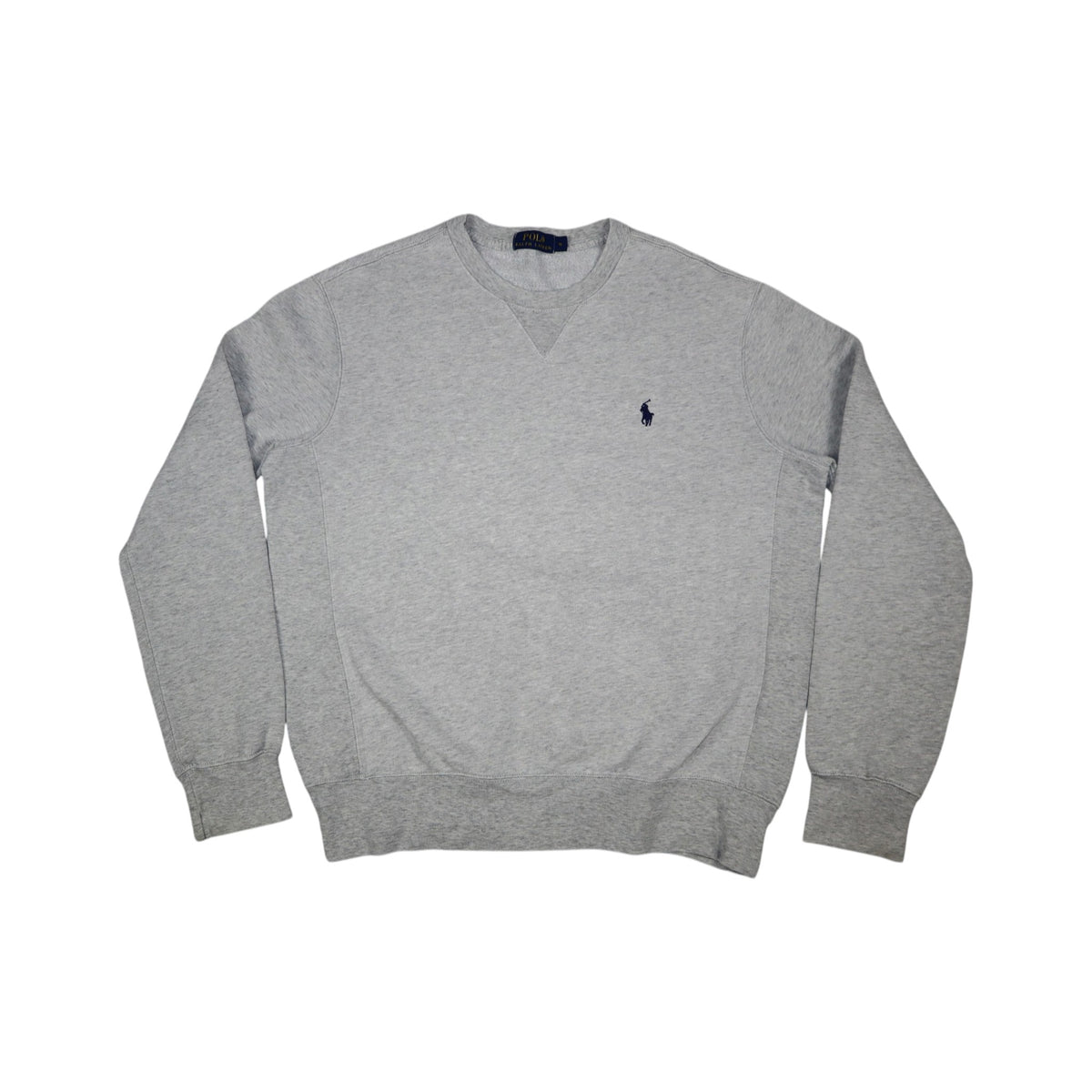 Vintage Y2K Polo Ralph Lauren Crewneck | Grey | Size M