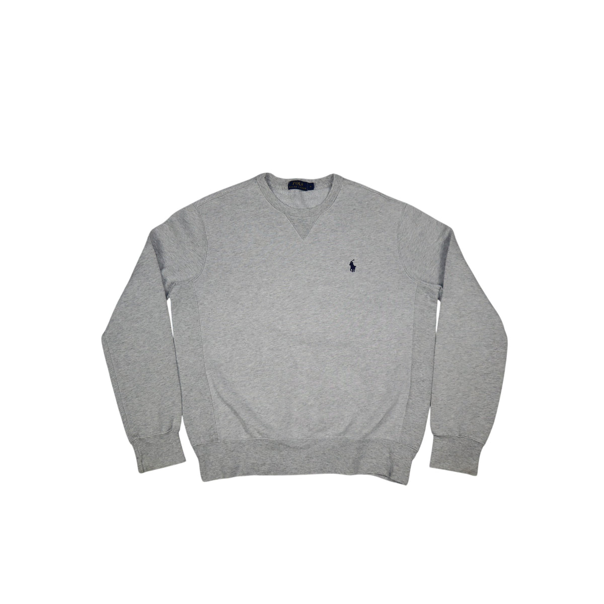 Vintage Y2K Polo Ralph Lauren Crewneck | Grey | Size M