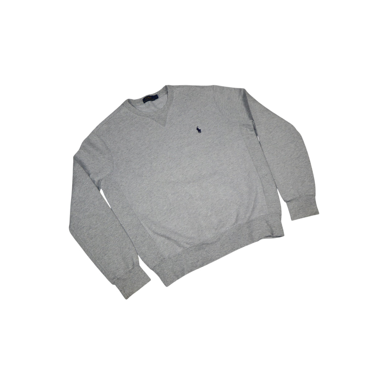 Vintage Y2K Polo Ralph Lauren Crewneck | Grey | Size M
