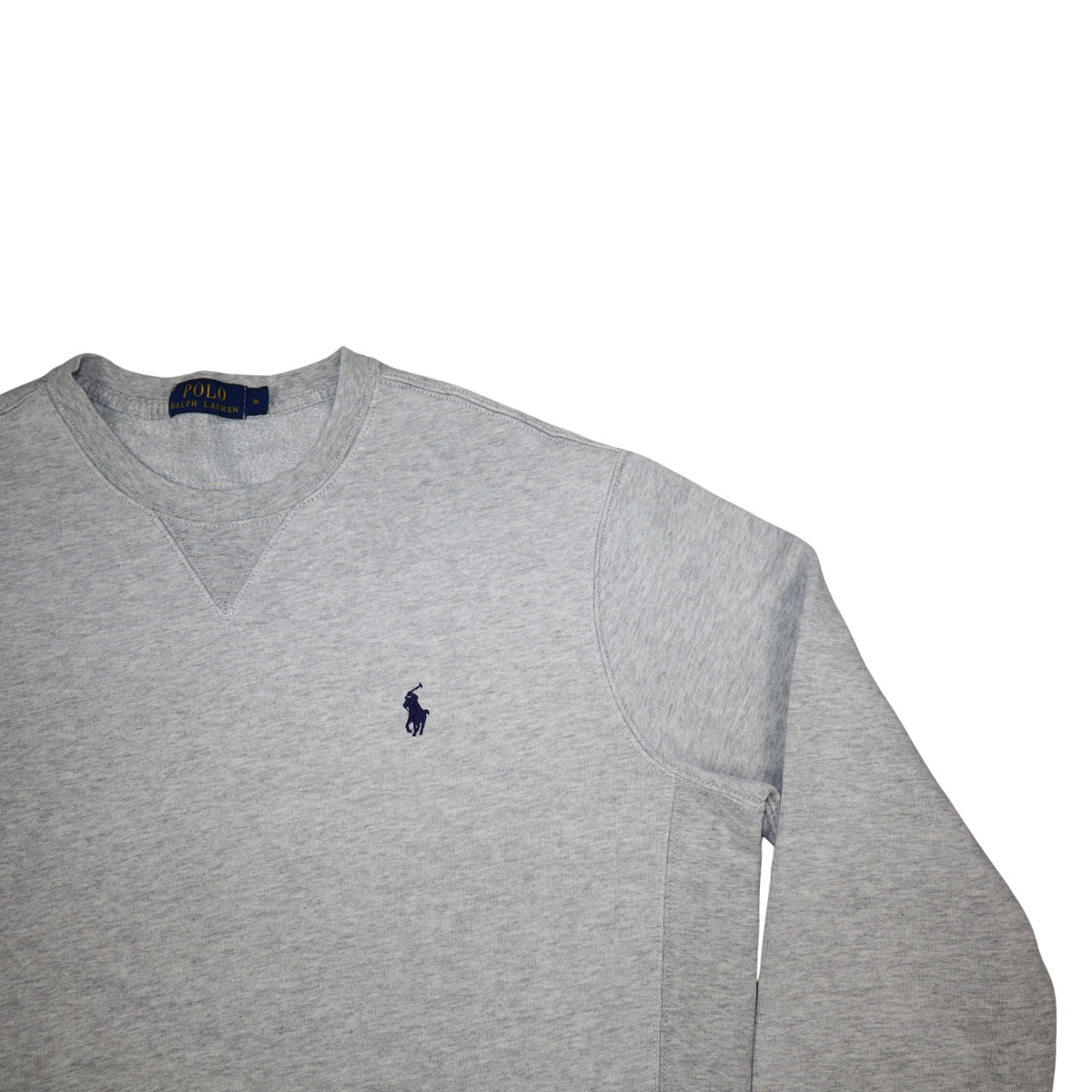 Vintage Y2K Polo Ralph Lauren Crewneck | Grey | Size M