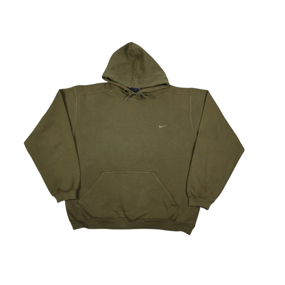 Vintage Early 2000s Nike Hoodie| Olive | Size M