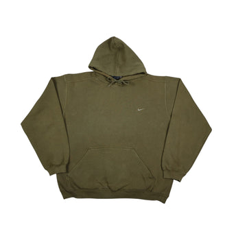 Vintage Early 2000s Nike Hoodie| Olive | Size M