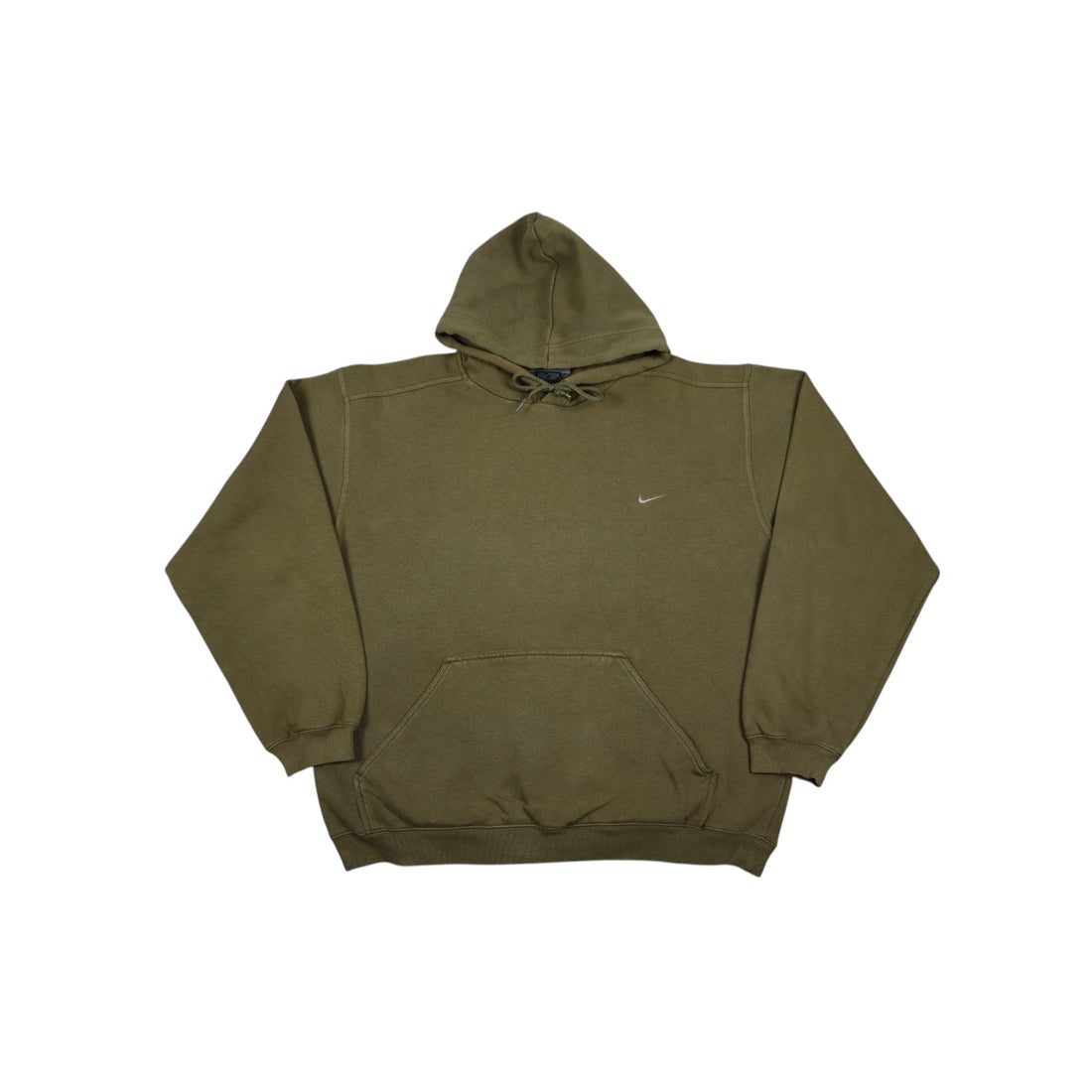 Vintage Early 2000s Nike Hoodie| Olive | Size M