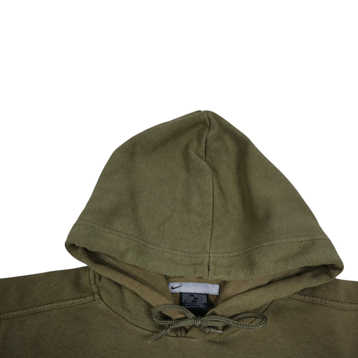 Vintage Early 2000s Nike Hoodie| Olive | Size M