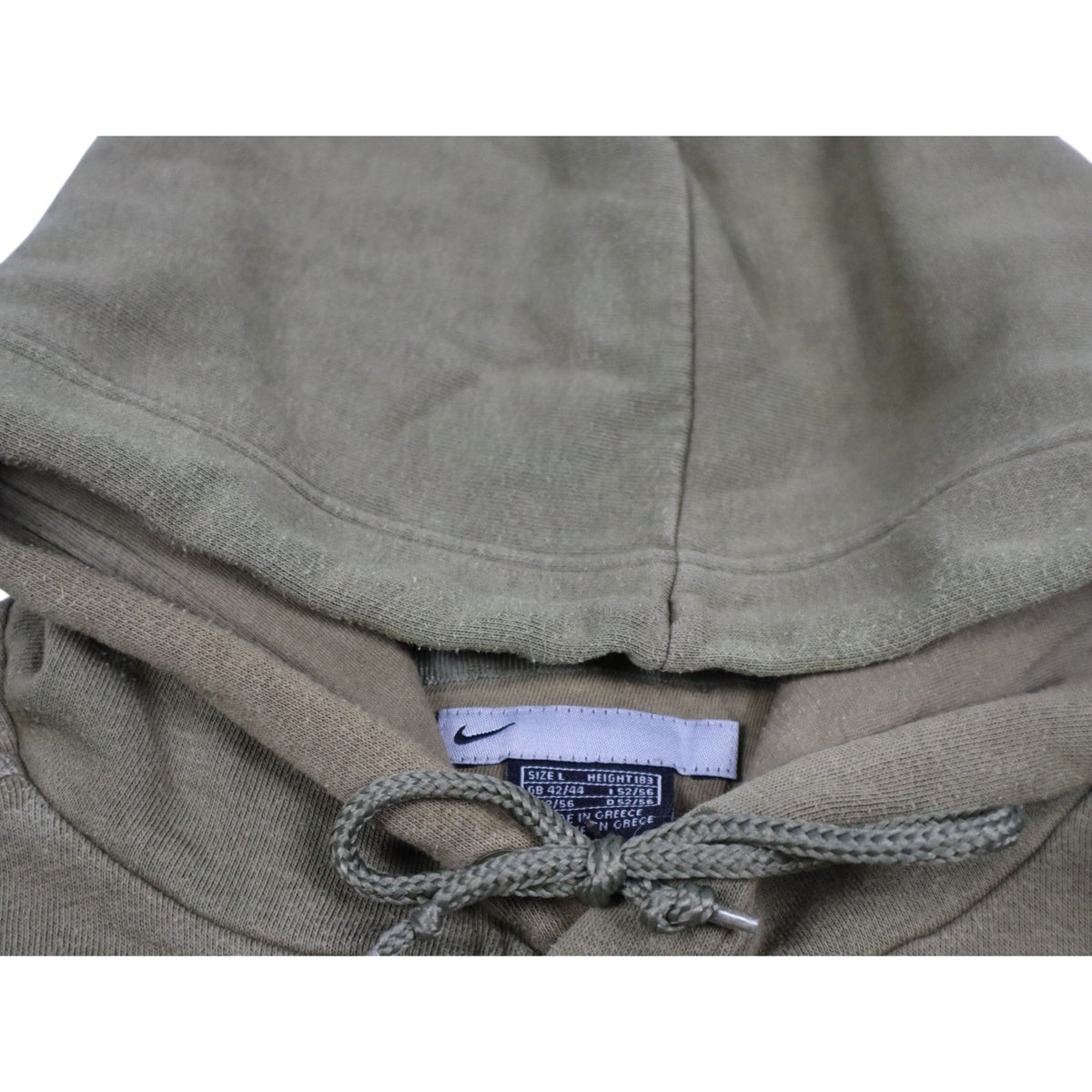 Vintage Early 2000s Nike Hoodie| Olive | Size M