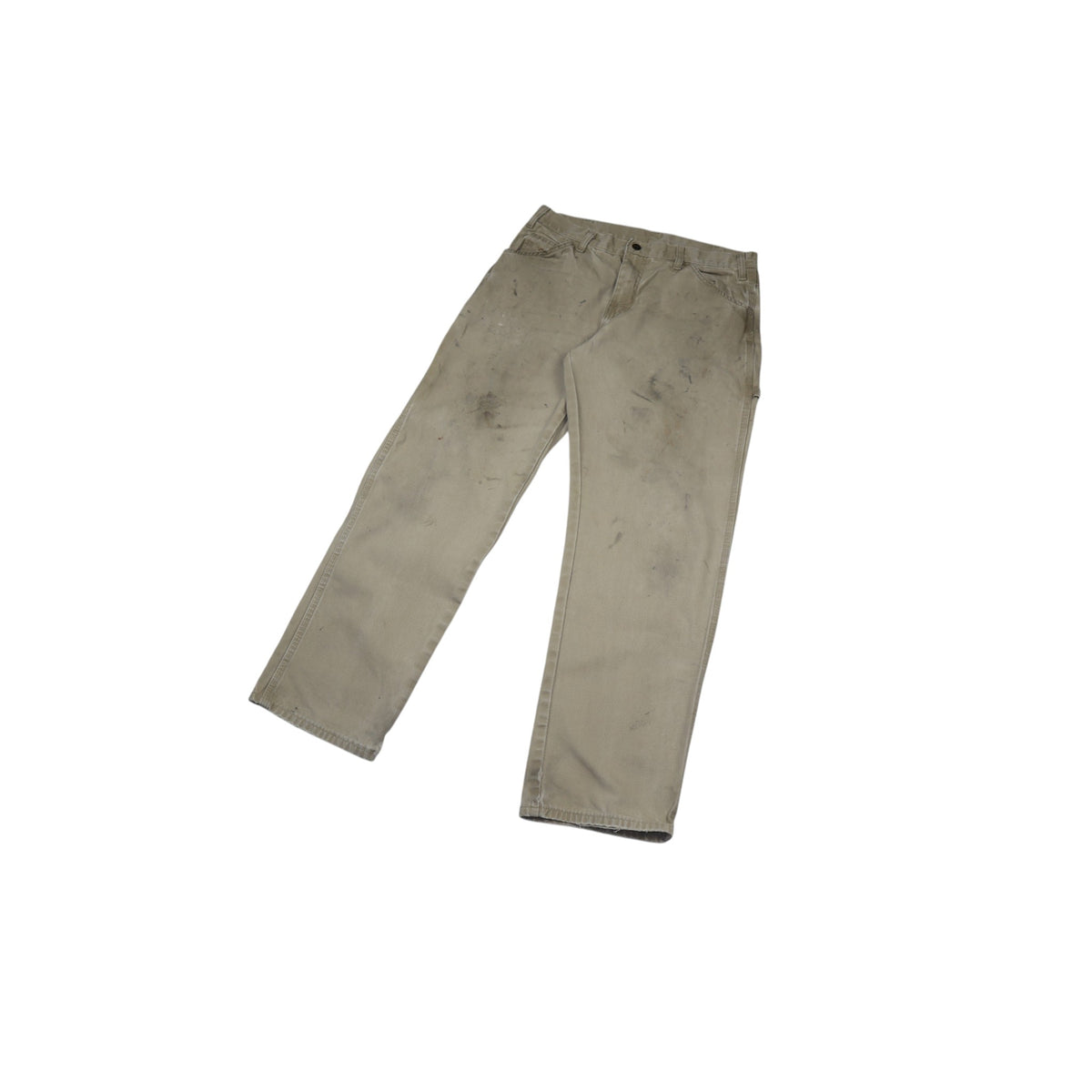 Vintage Dickies Carpenter Pants | Beige | Size W33 L32