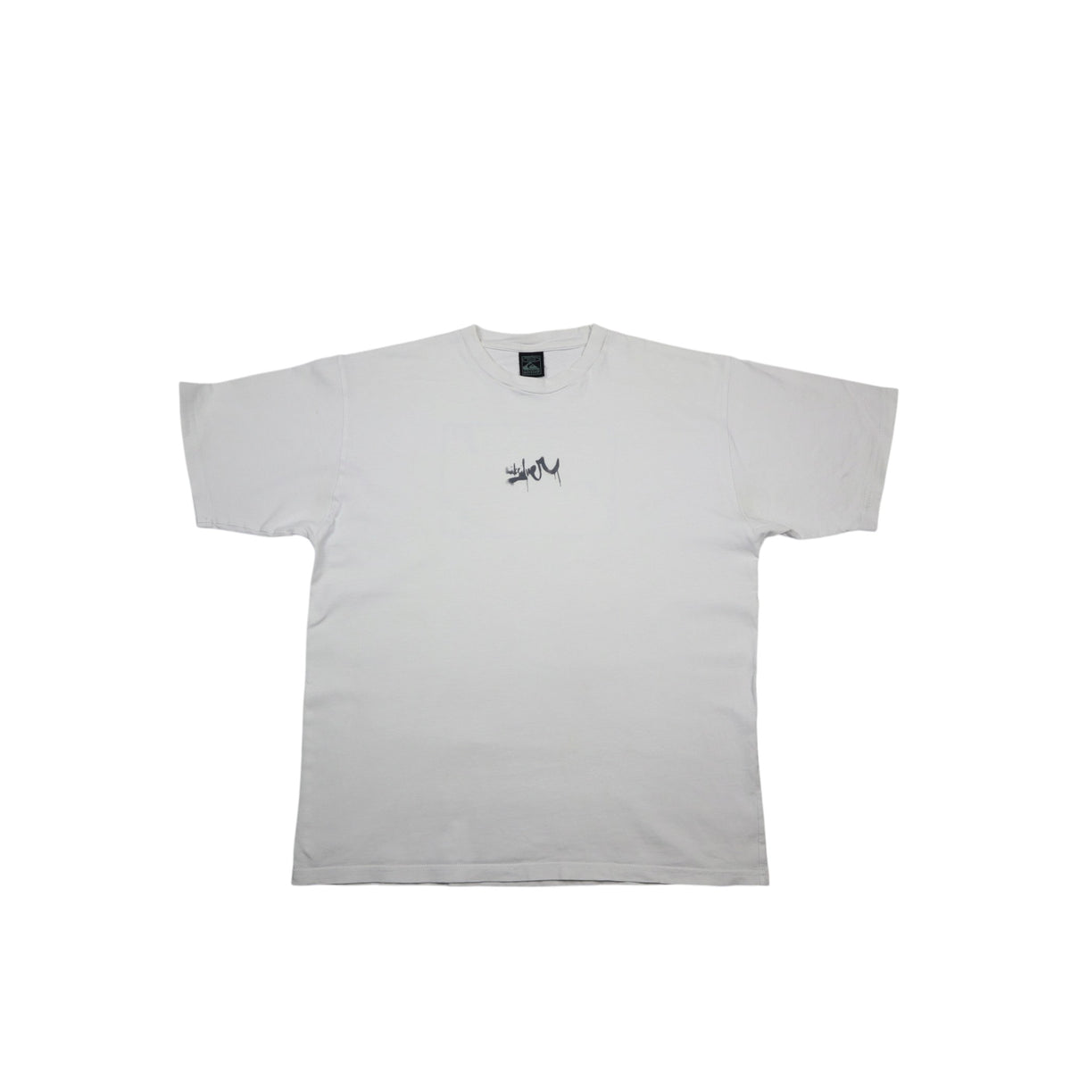 Vintage 2000s Quiksilver Tee | White | Size M
