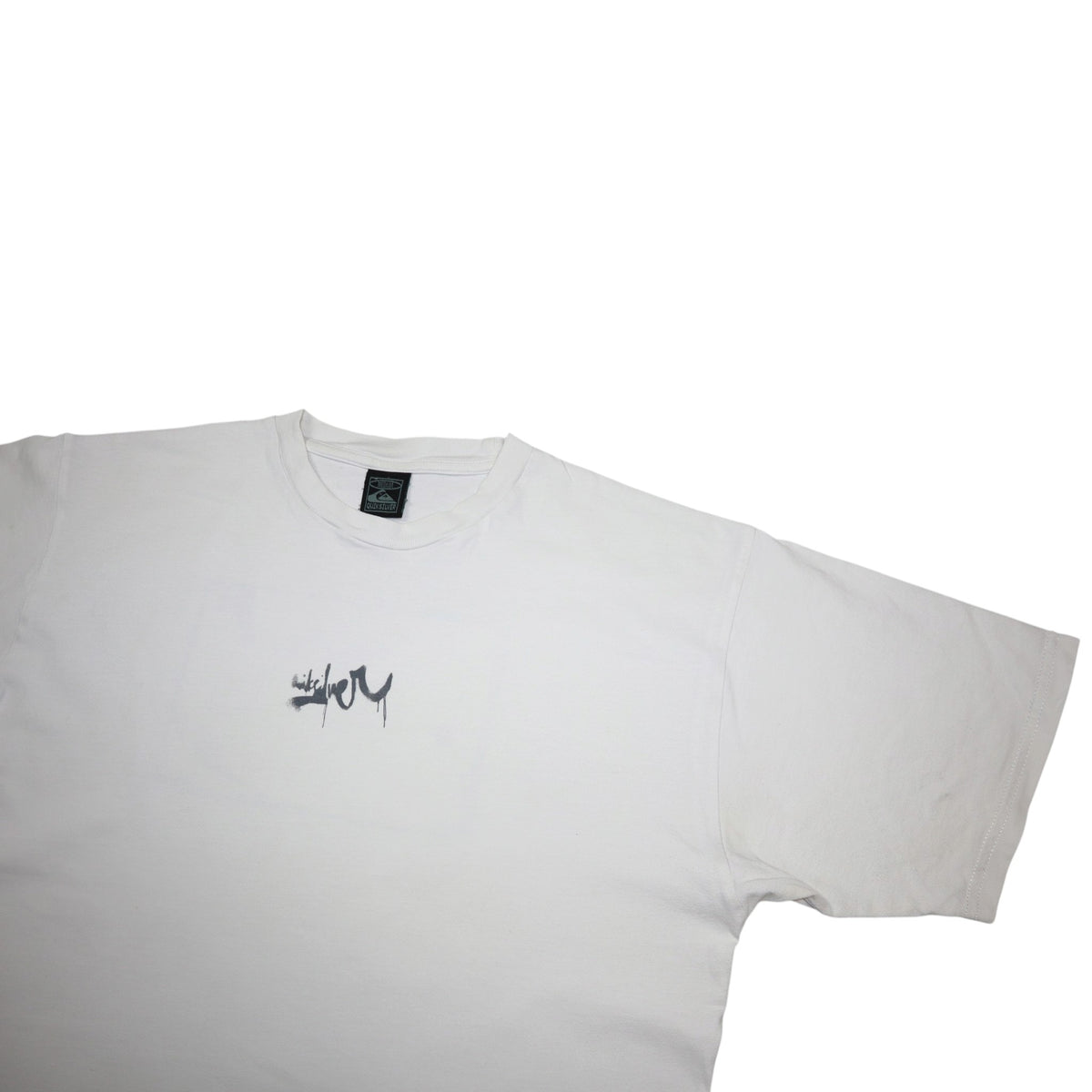 Vintage 2000s Quiksilver Tee | White | Size M