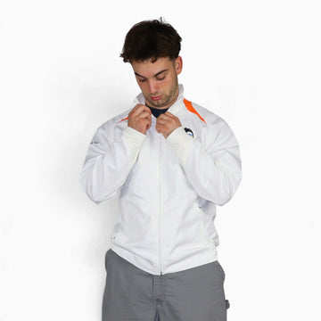 Vintage Nike x Valencia CF Track Jacket | White | Size M