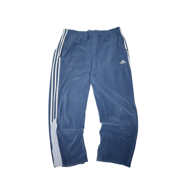 Vintage Adidas Suede Trackpants | Navy | Size L