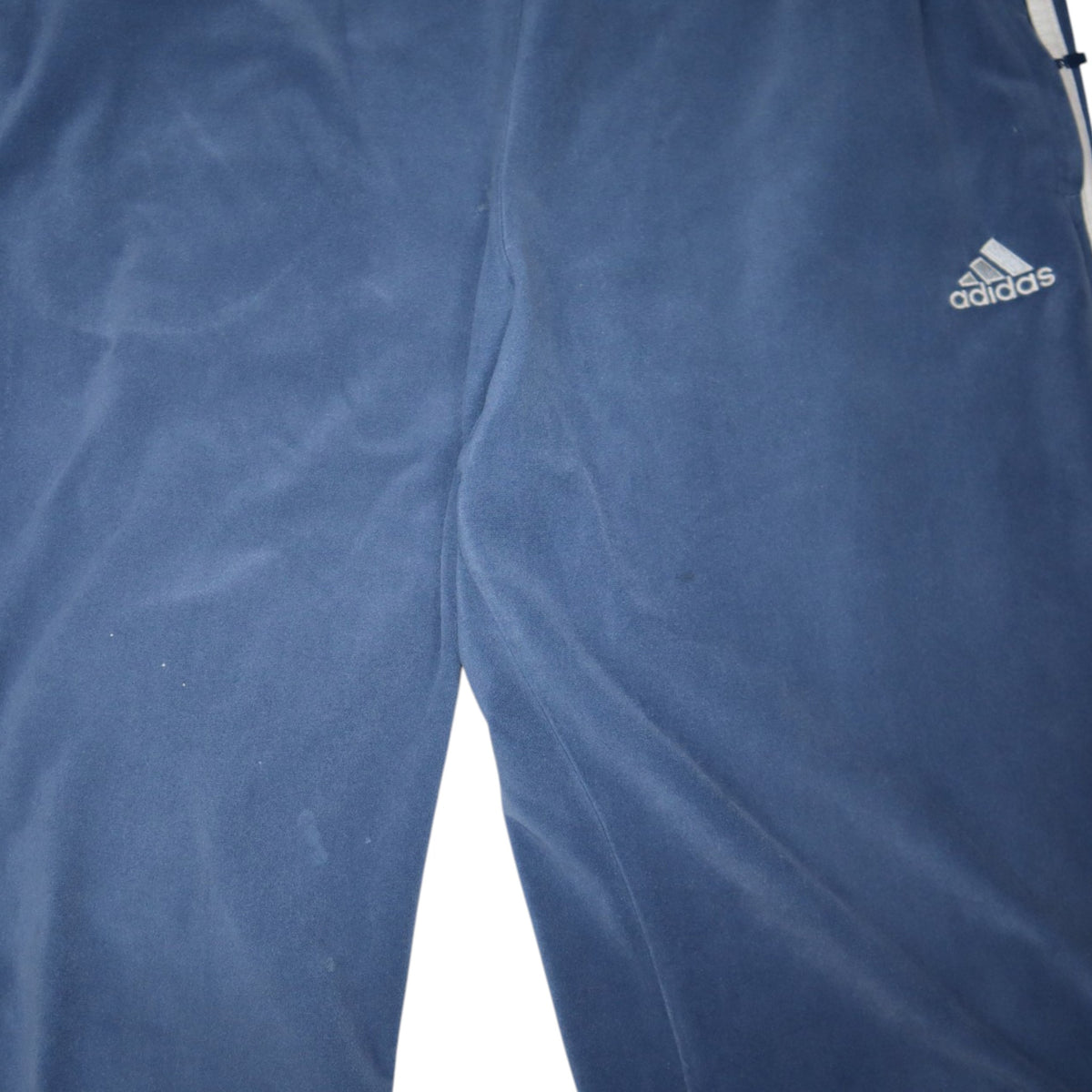 Vintage Adidas Suede Trackpants | Navy | Size L