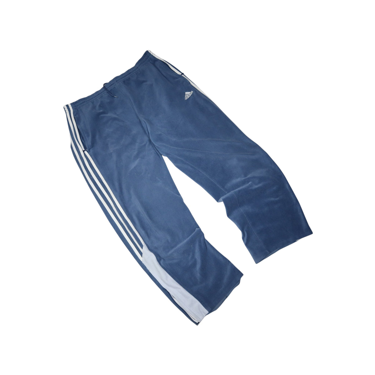 Vintage Adidas Suede Trackpants | Navy | Size L