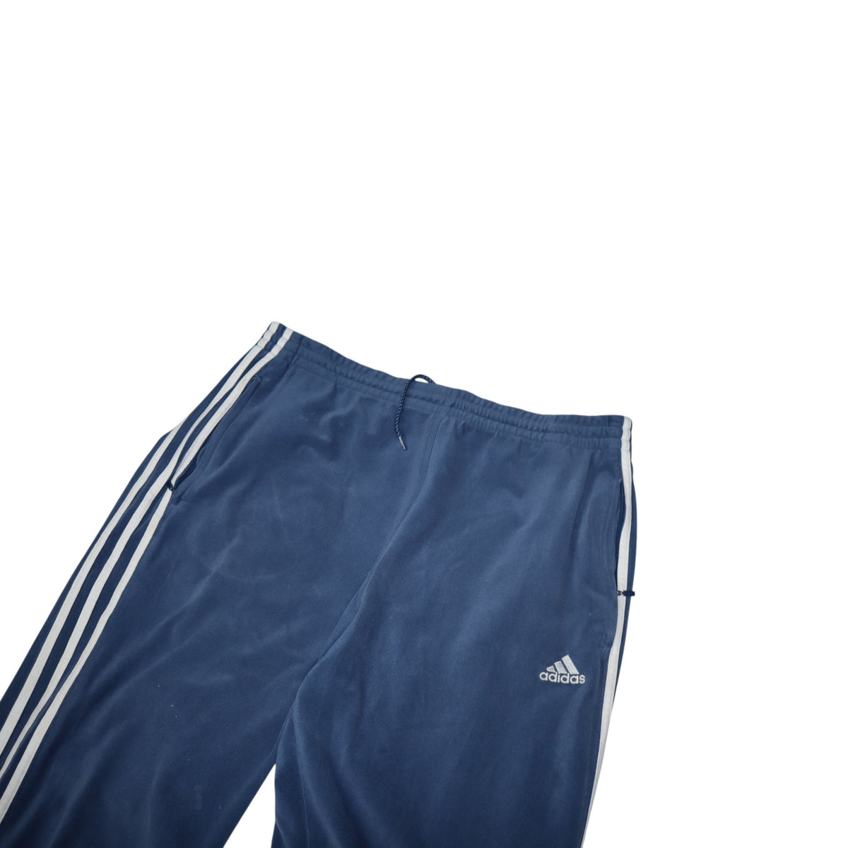 Vintage Adidas Suede Trackpants | Navy | Size L