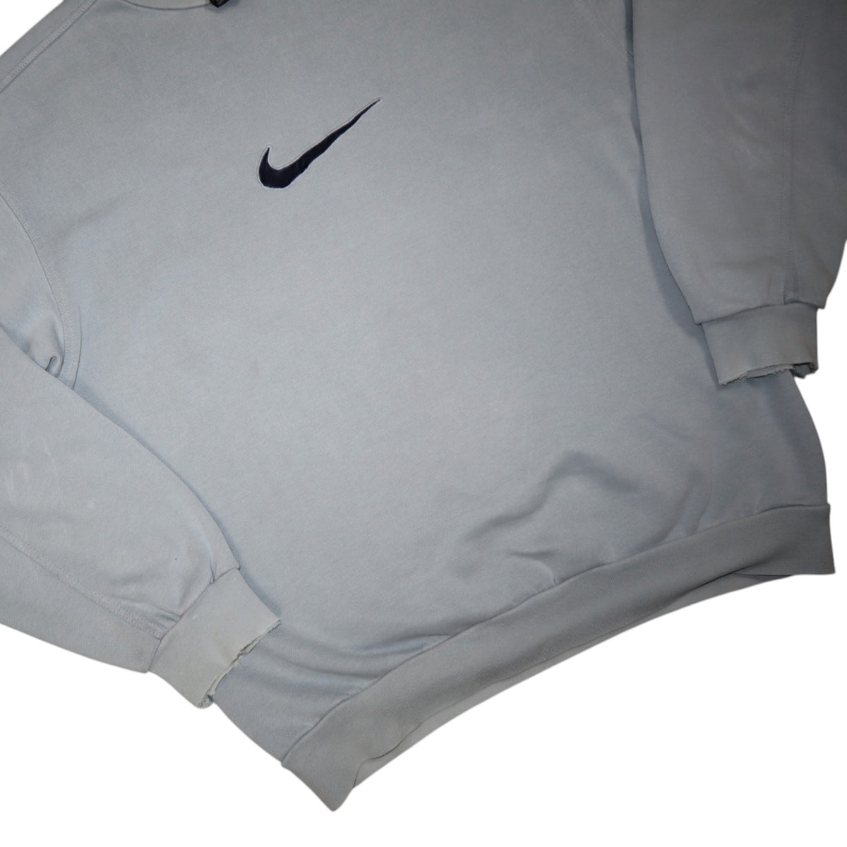 Vintage 2000s Nike Center Swoosh Crewneck | Baby Blue | Size M