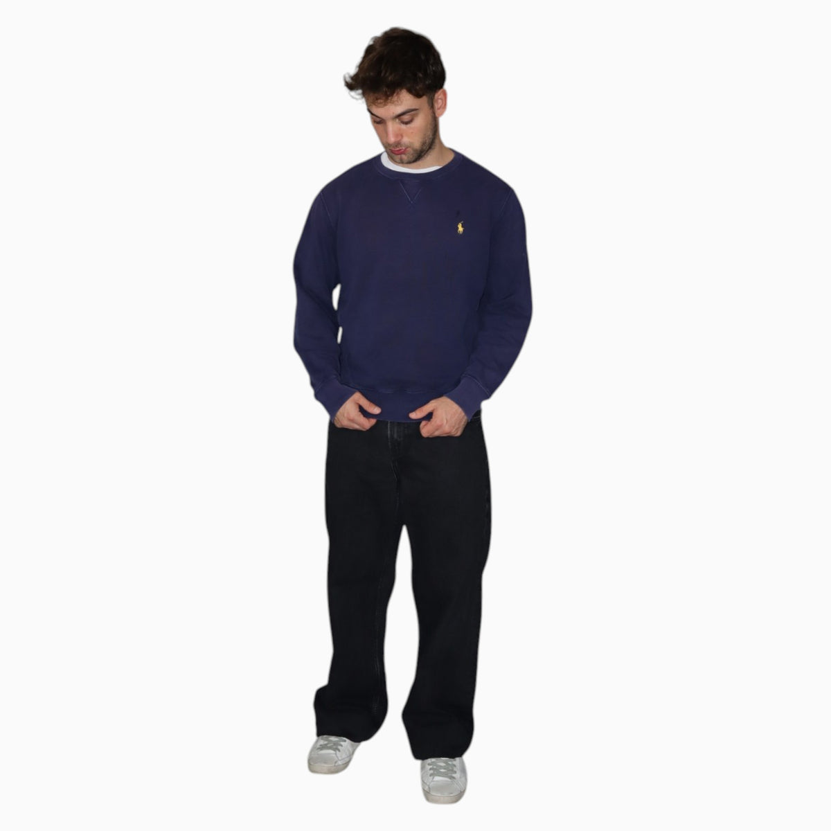 Vintage Polo Ralph Lauren Crewneck | Navy | Size M
