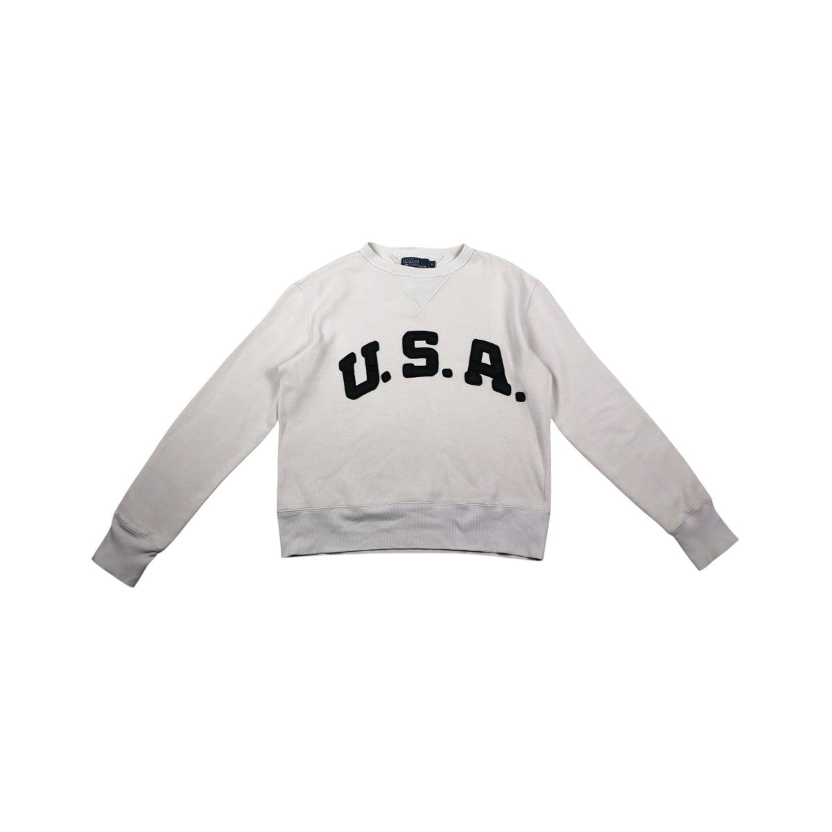 Vintage Polo Ralph Lauren U.S.A. Crewneck | Cream | Size M