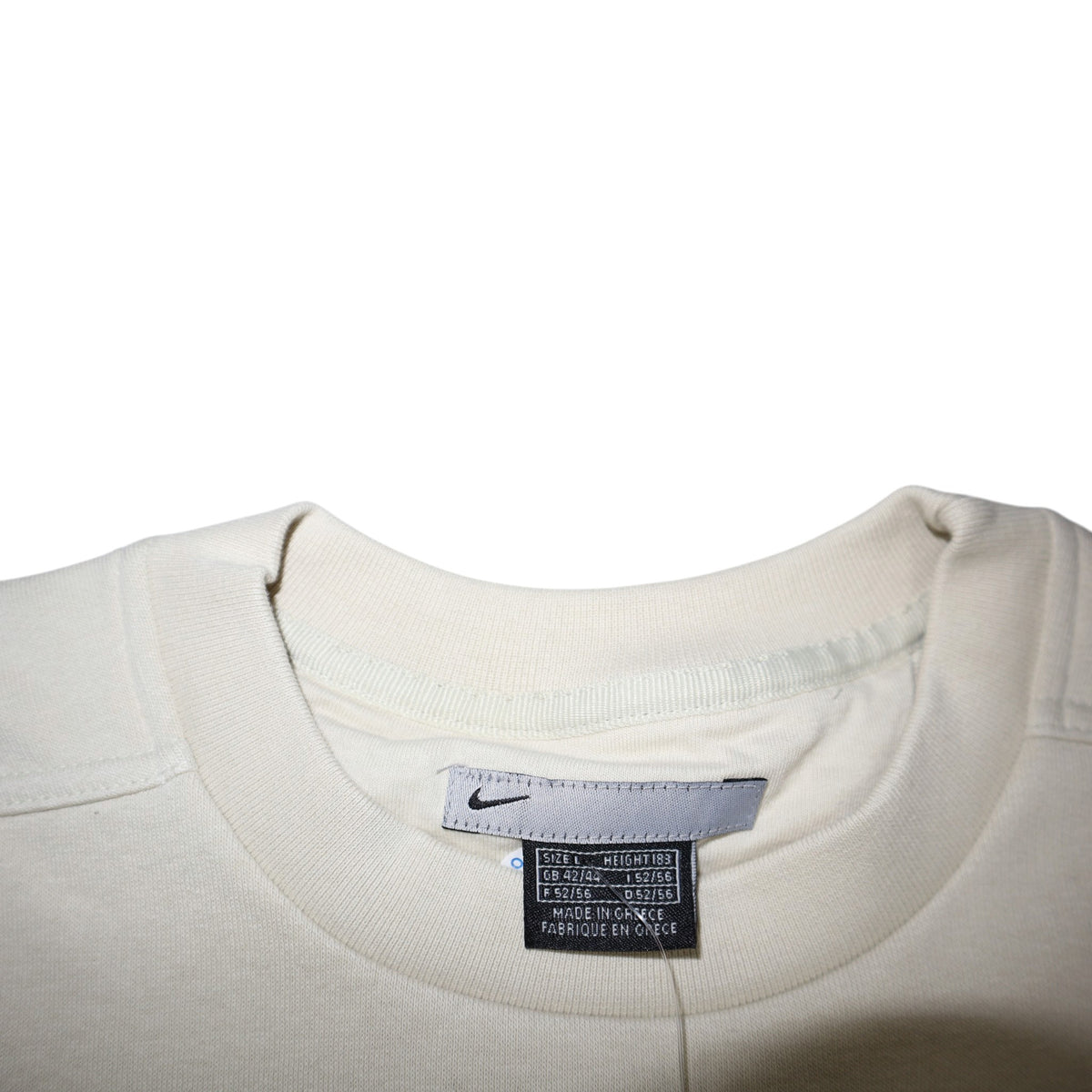 Vintage Nike Crewneck | Cream | Size L