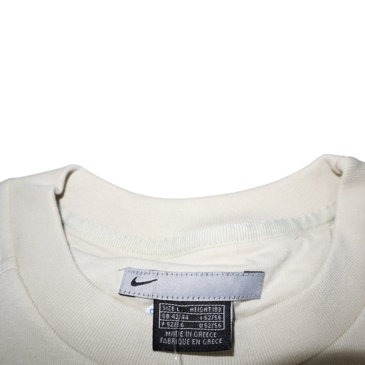 Vintage Nike Crewneck | Cream | Size L