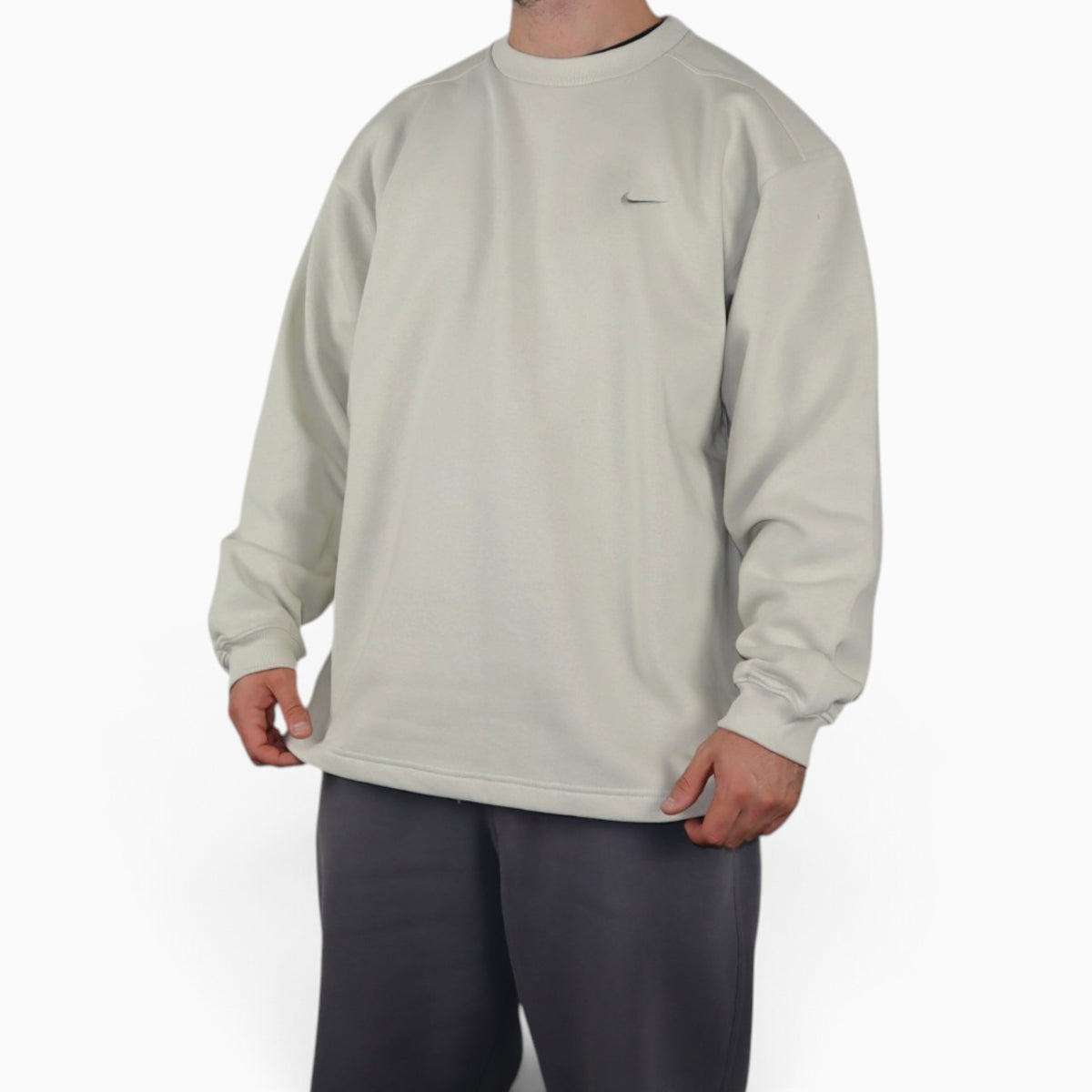 Vintage Nike Crewneck | Cream | Size L