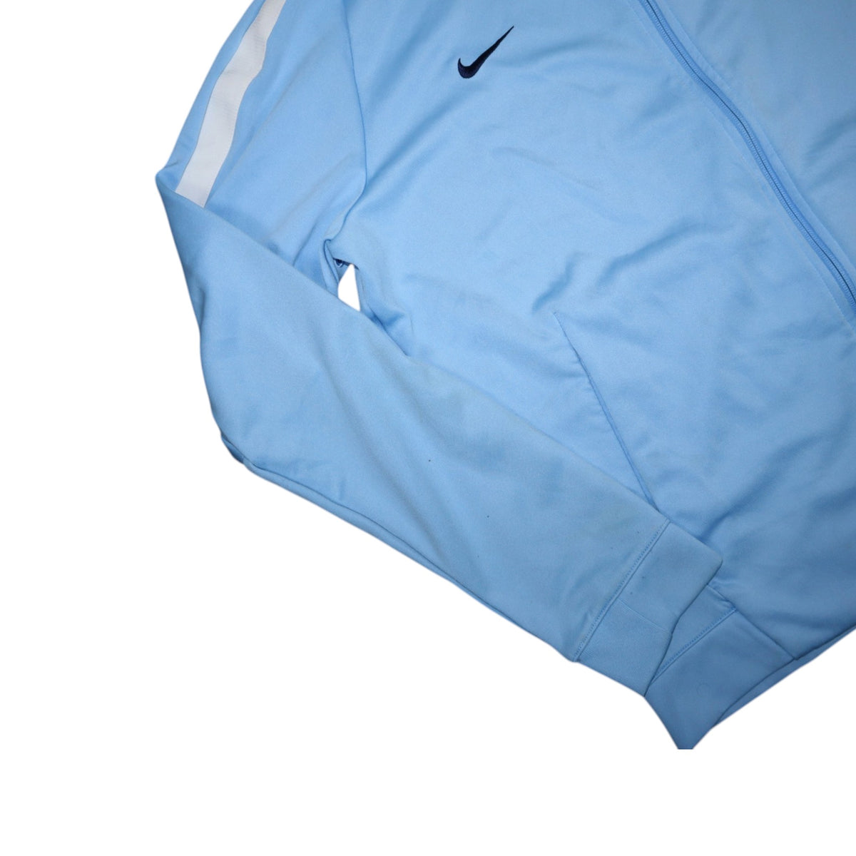 Vintage Nike Manchester City Track Jacket | Baby Blue | Size L