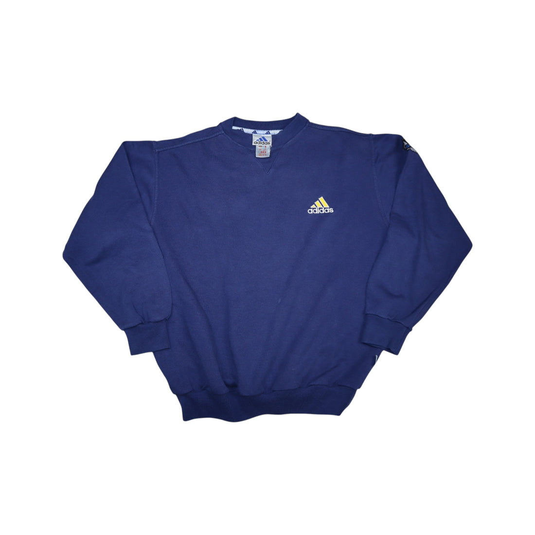Vintage 90s Adidas Performance Crewneck | Navy | Size S | Made in Greece