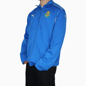 Vintage Puma Spanish Club Track Jacket | Blue | Size XL