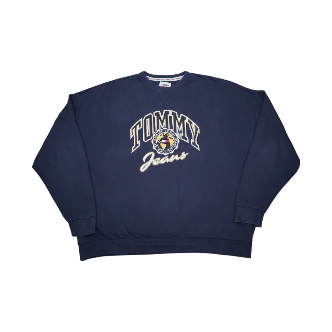 Vintage Tommy Hilfiger Worldwide Crewneck | Navy | Size XL