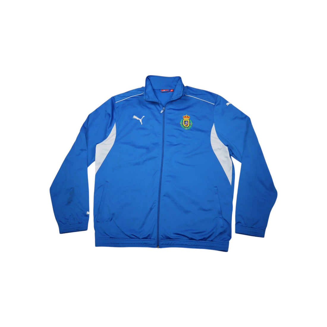 Vintage Puma Spanish Club Track Jacket | Blue | Size XL