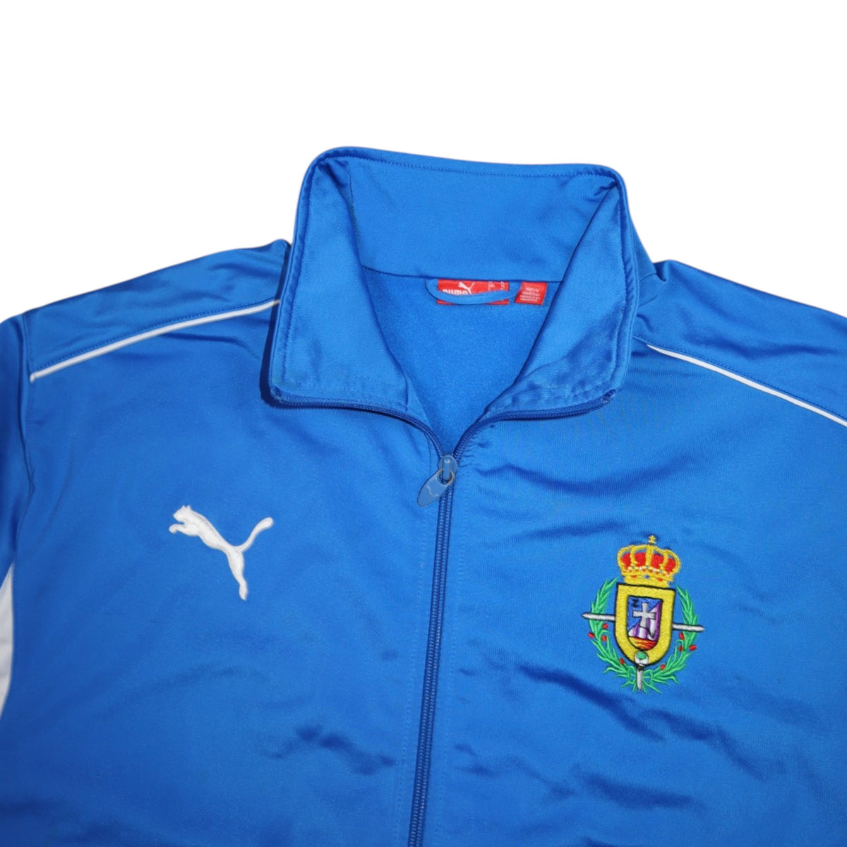 Vintage Puma Spanish Club Track Jacket | Blue | Size XL