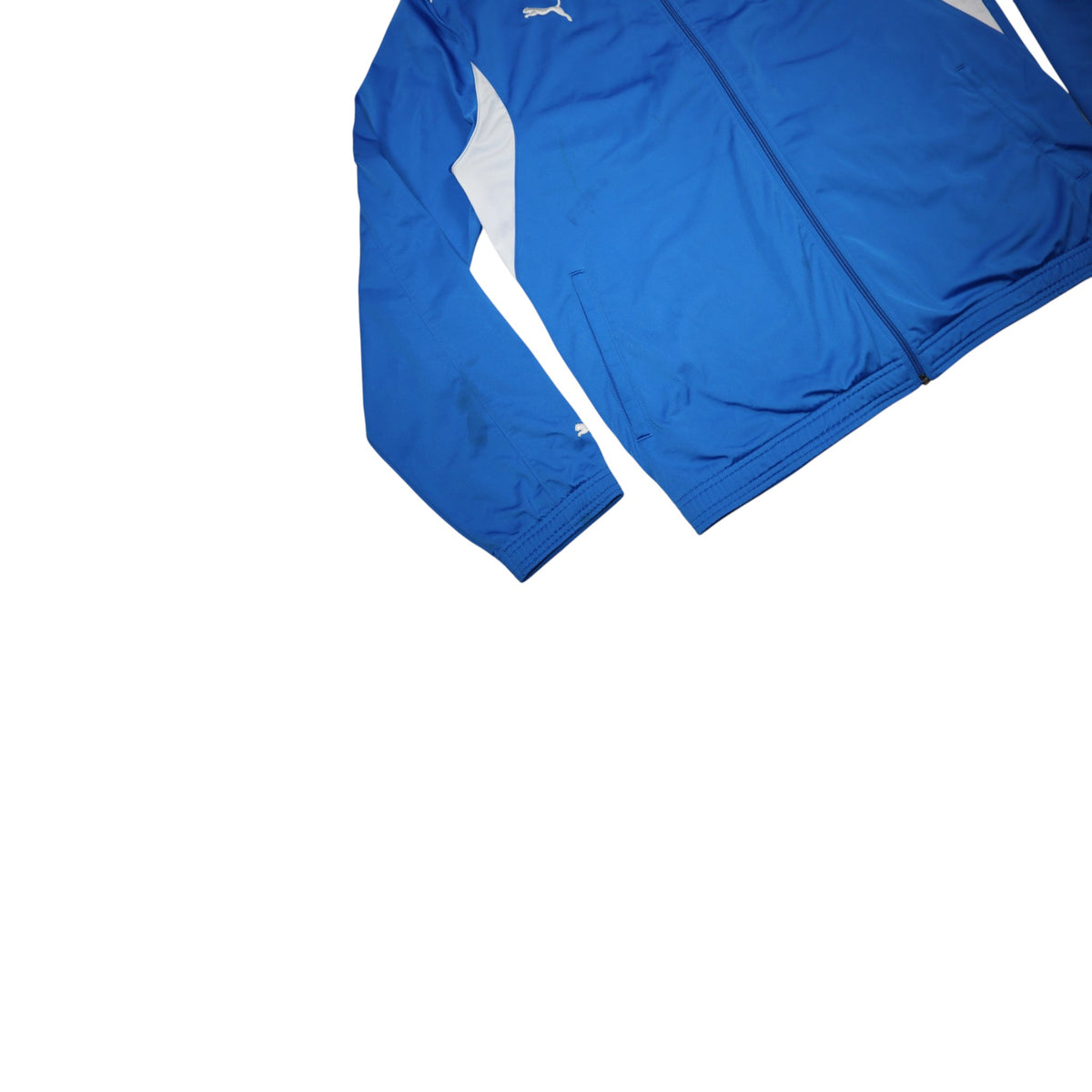 Vintage Puma Spanish Club Track Jacket | Blue | Size XL