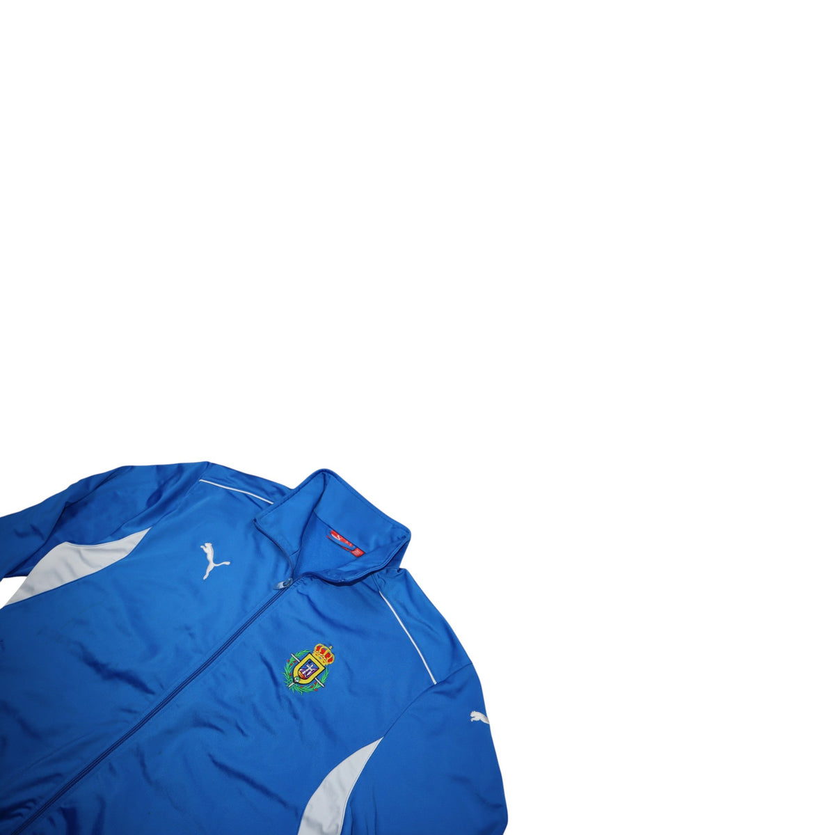 Vintage Puma Spanish Club Track Jacket | Blue | Size XL