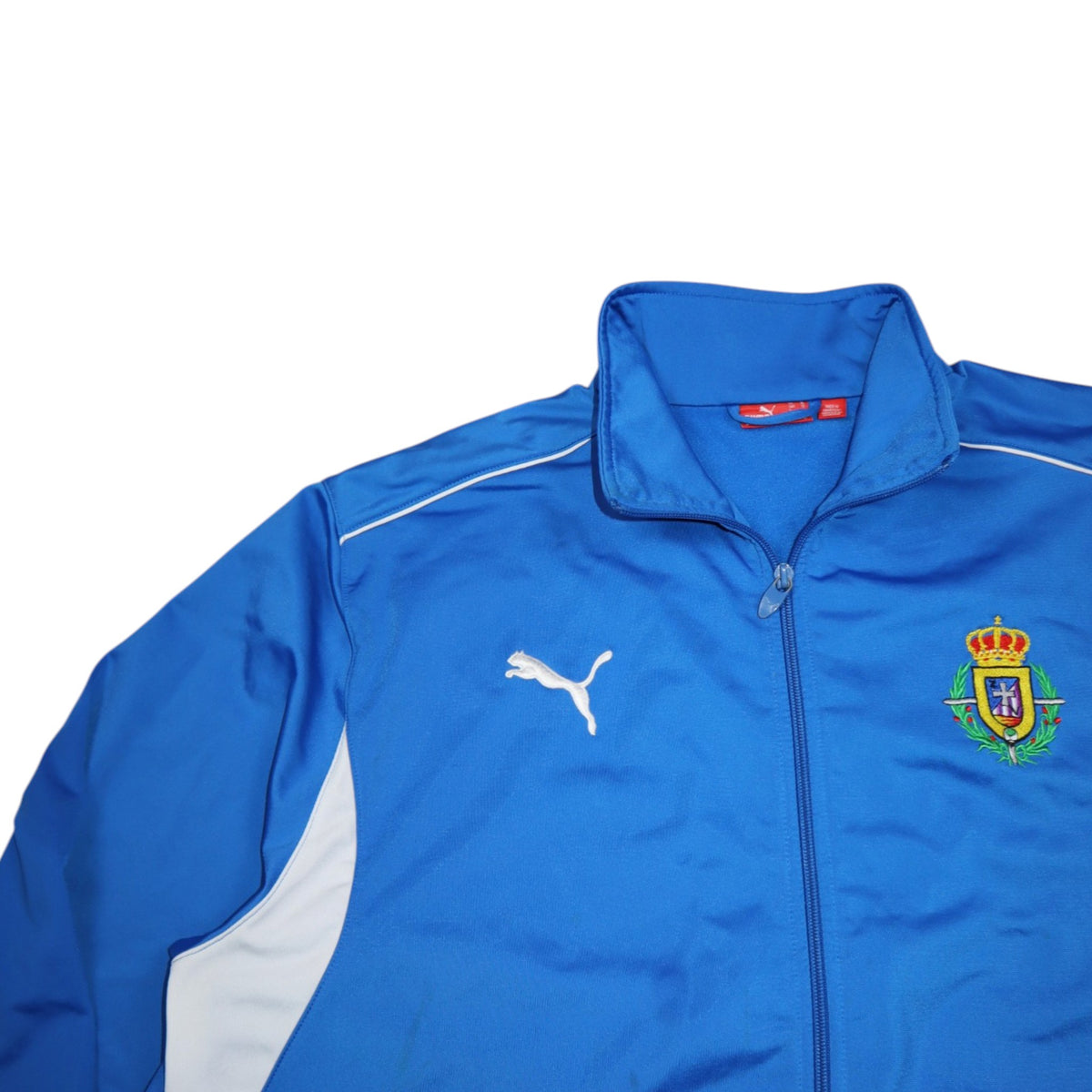 Vintage Puma Spanish Club Track Jacket | Blue | Size XL