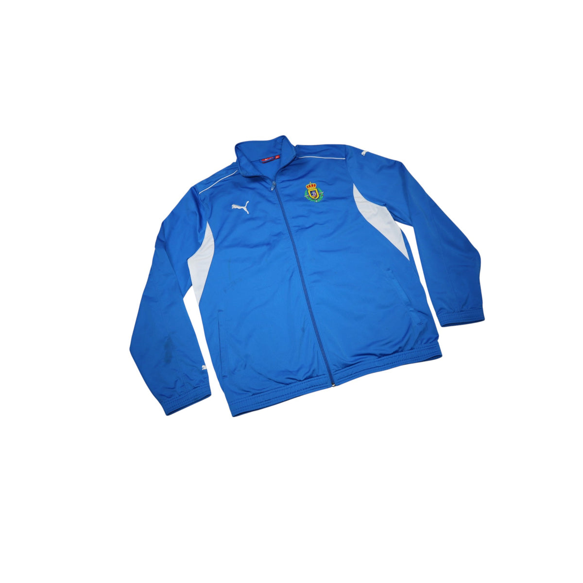 Vintage Puma Spanish Club Track Jacket | Blue | Size XL