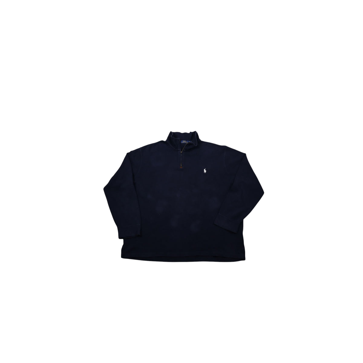 Vintage Polo Ralph Lauren Quarter-Zip Sweatshirt | Navy | Size XL