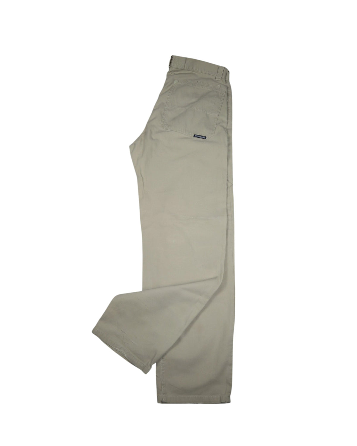 Vintage Billabong cotton pants, beige, flat lay detail
