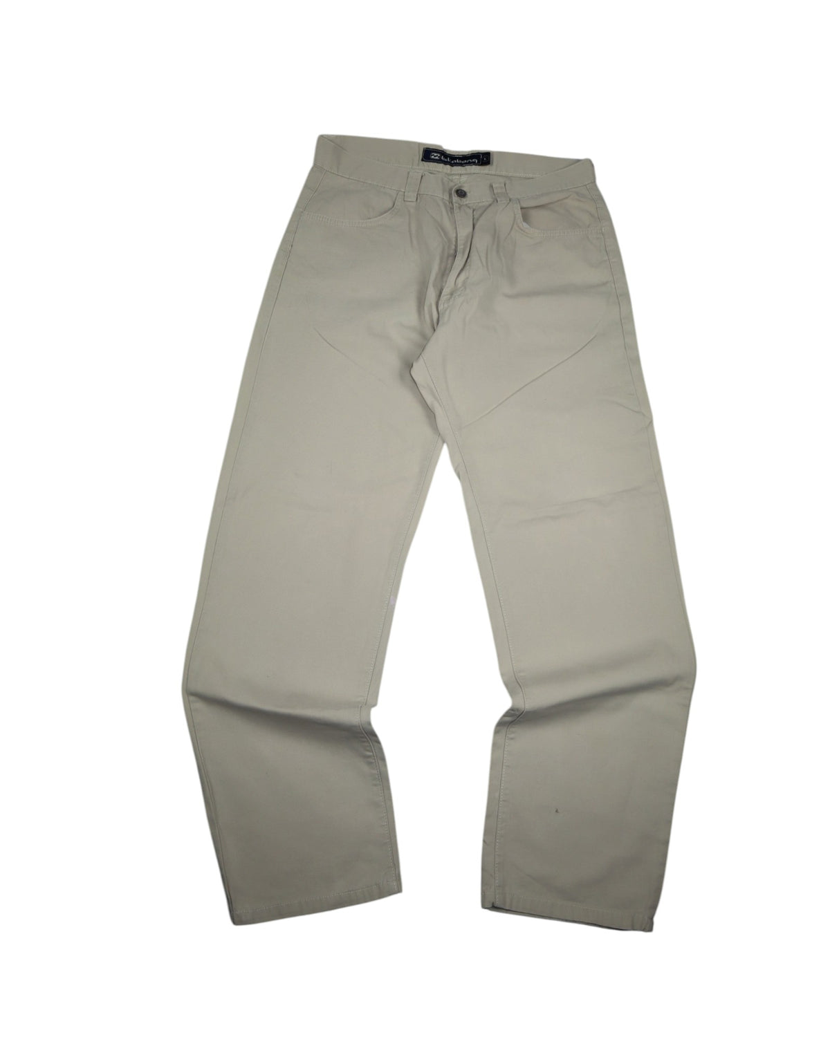 Vintage Billabong cotton pants, beige, flat lay