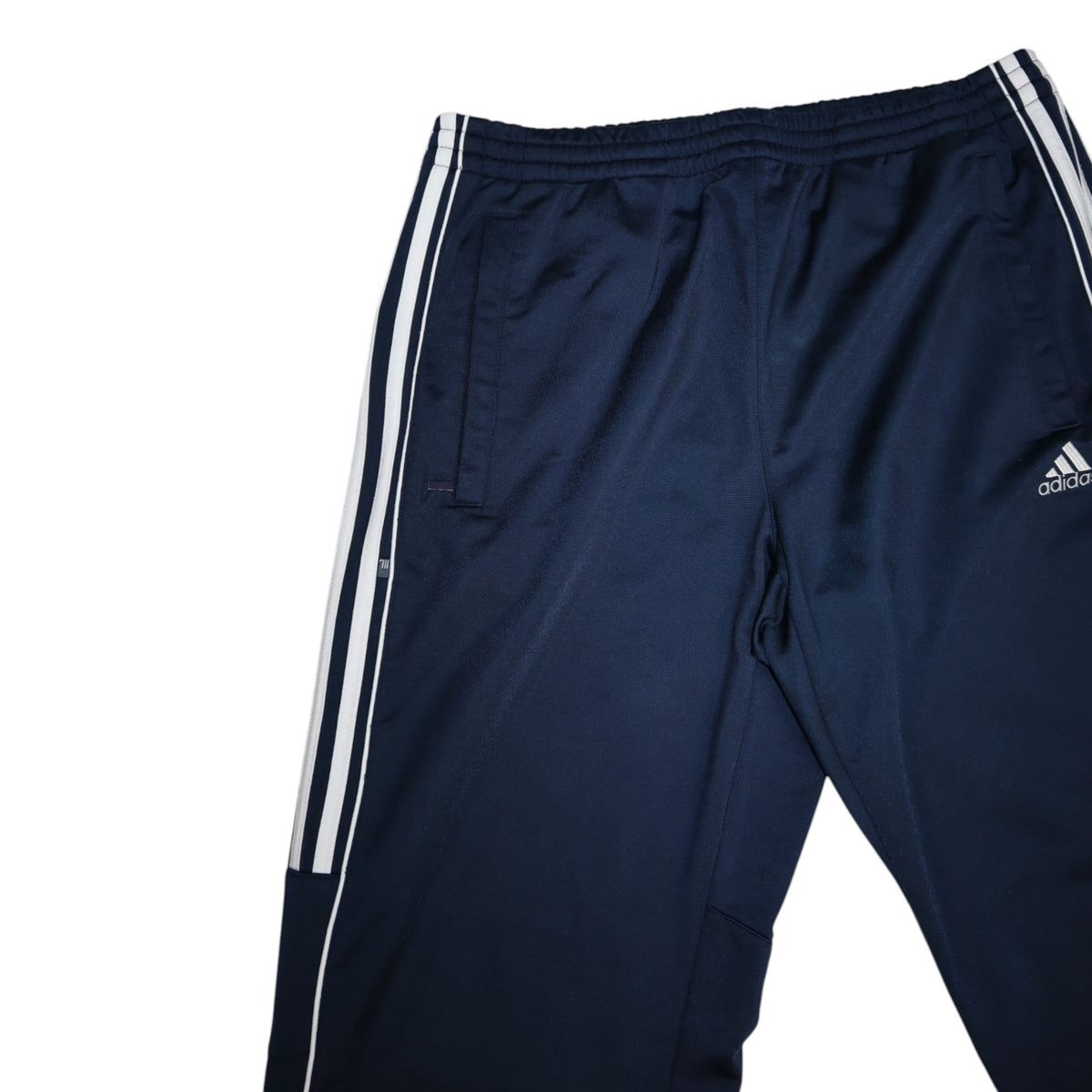 Vintage 2000s Adidas Trackpants | Navy / White | Size M