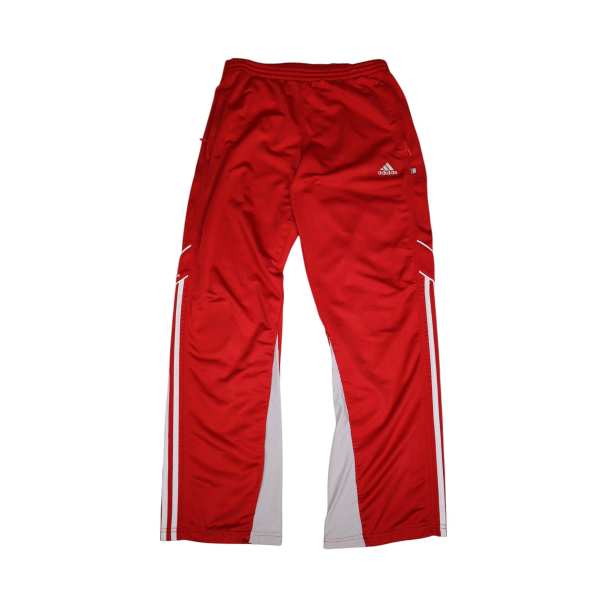 Vintage Adidas Trackpants | Red / White | Size M