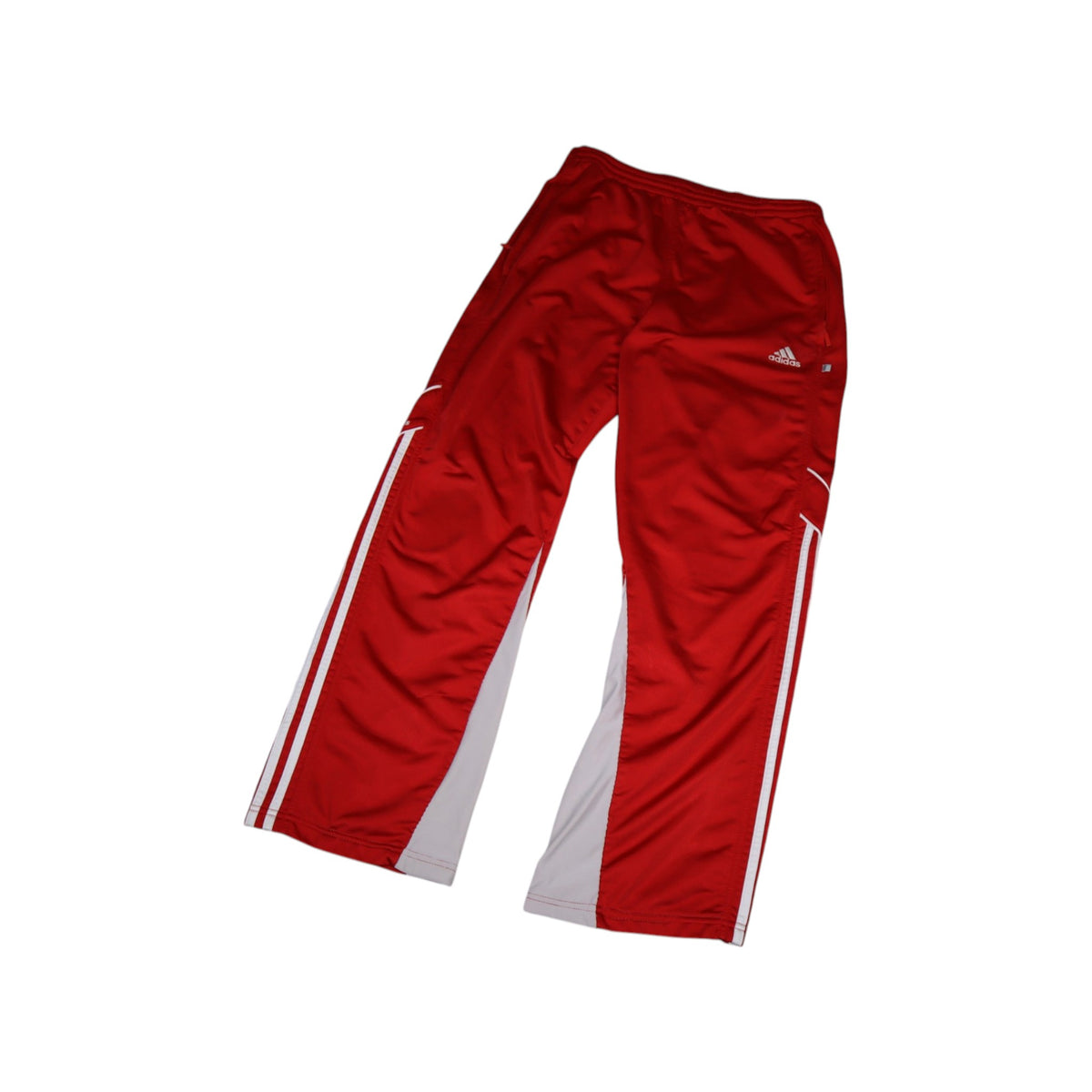 Vintage Adidas Trackpants | Red / White | Size M