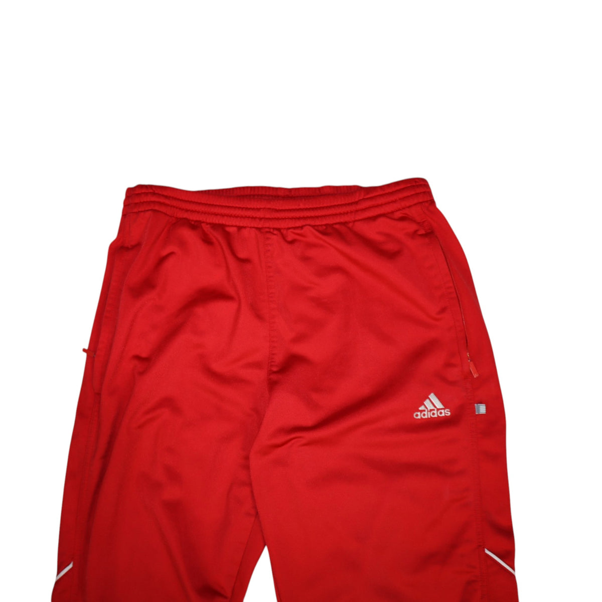 Vintage Adidas Trackpants | Red / White | Size M