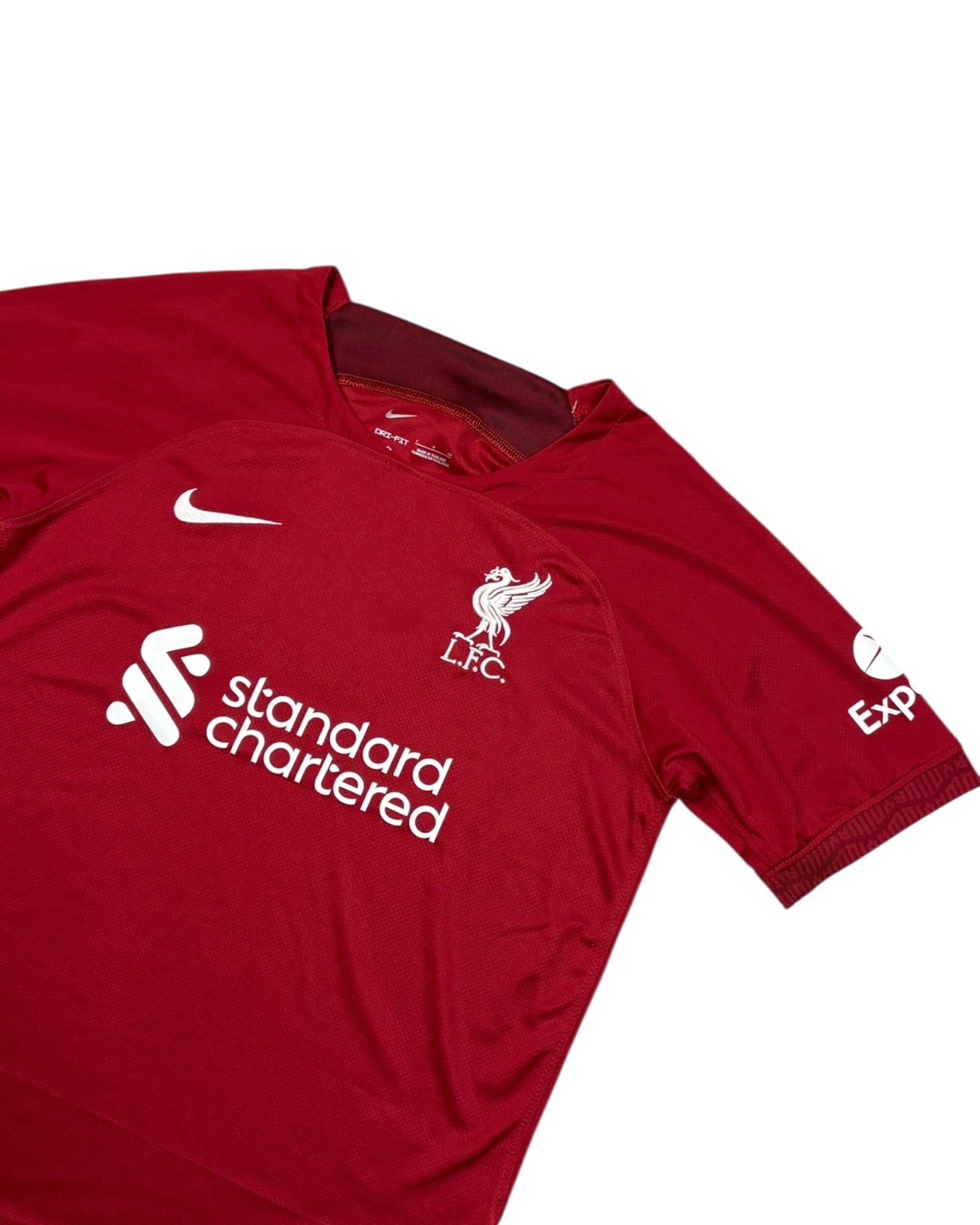 Nike Liverpool FC Home Jersey Red Standard Chartered 2022-23 (S)