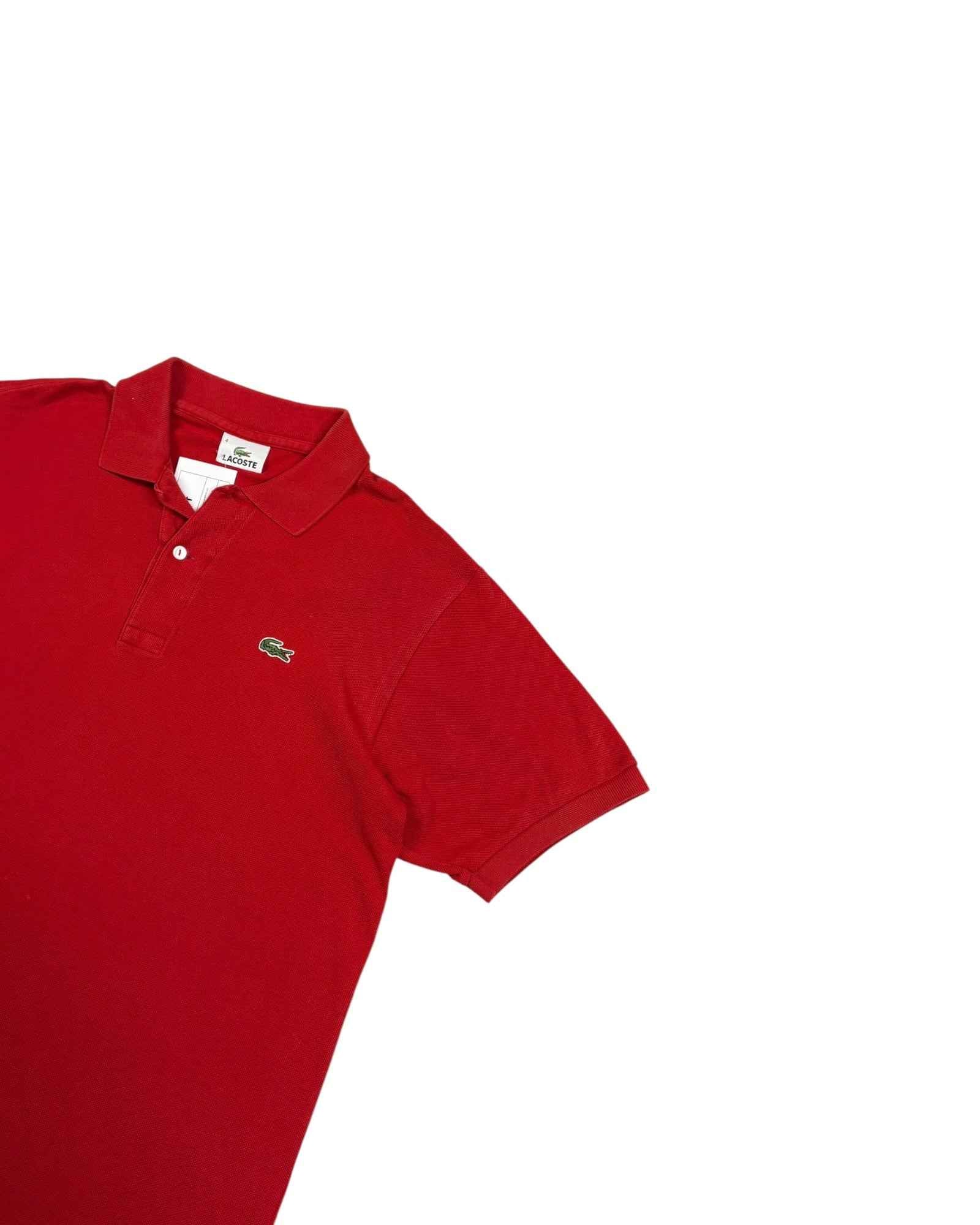 Vintage Lacoste Polo T-shirt Red Size 4 (M)