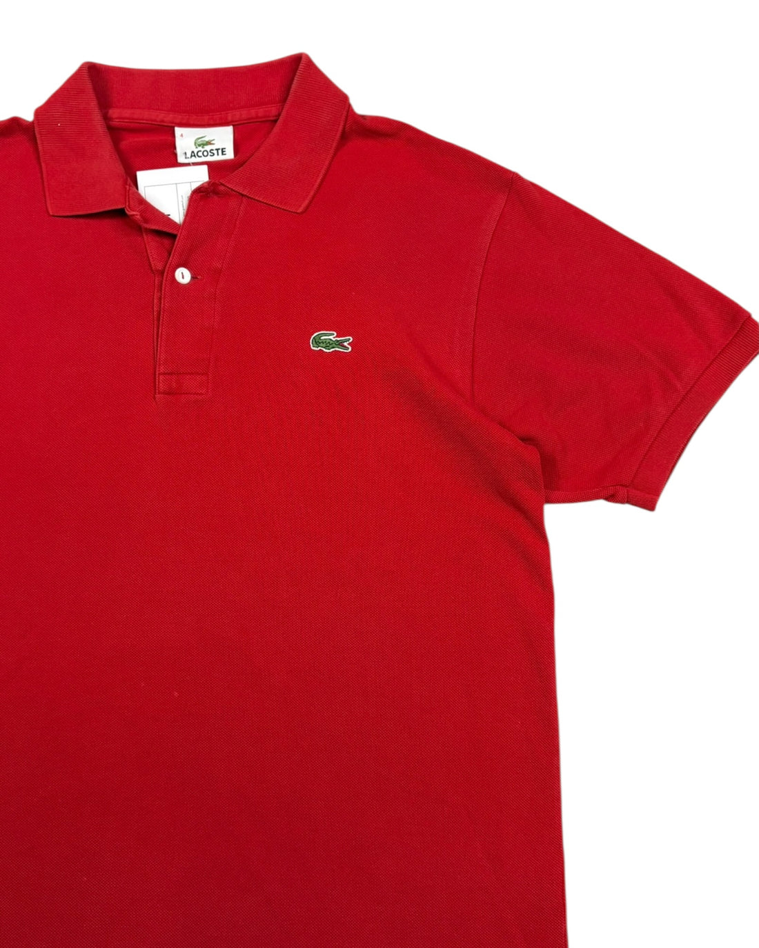 Vintage Lacoste Polo T-shirt Red Size 4 (M)