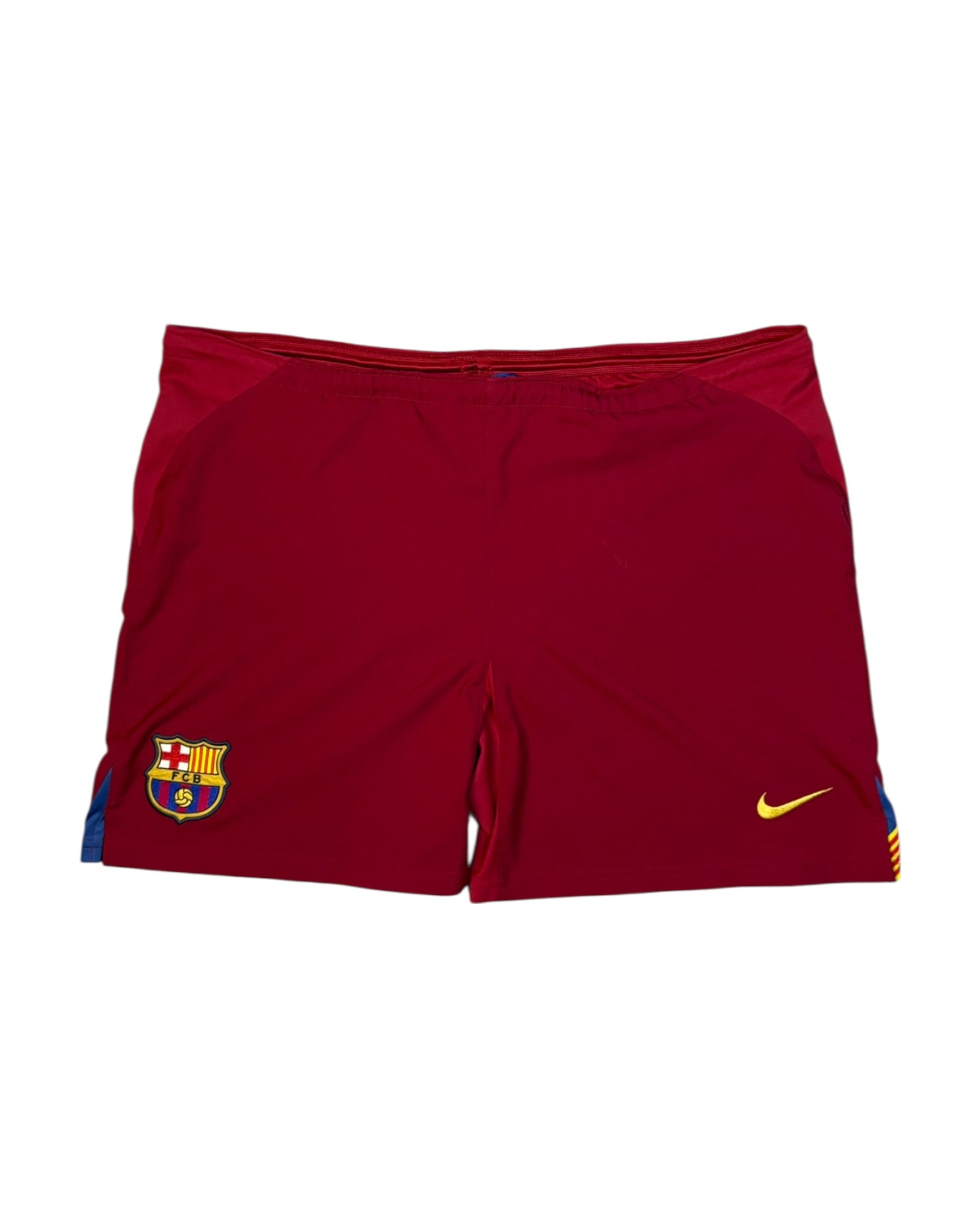 Vintage Barcelona Total 90 Athletic Shorts Burgudy (L)